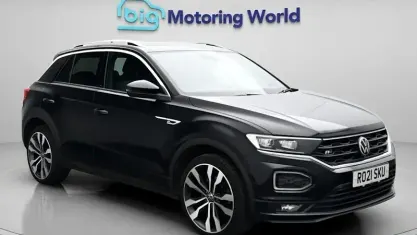 Used VW T-Roc R-line 150 HP (110 kW) 2021 Black SUV
