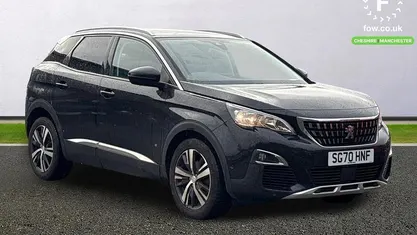 Black Used 2020 Peugeot 3008 Allure Hatchback | £11,299 (Fair price)