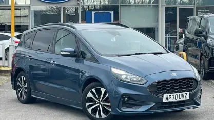 Used Ford S-MAX ST-Line 190 HP (139 kW) 2021 Blue MPV
