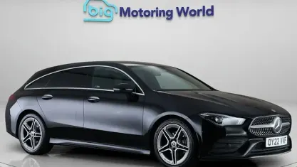 Used Mercedes CLA180 AMG line 136 HP (100 kW) 2022 Black Coupe