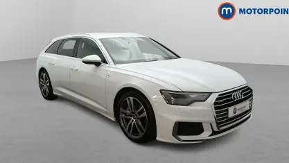 Used Audi A6 S-Line 299 HP (219 kW) 2023 White Estate