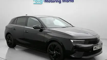 Used Vauxhall Astra GS Line 131 HP (96 kW) 2022 Black Hatchback