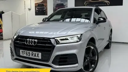 Second-hand Audi Q5 Black Edition 190 CP (139 kW) 2019 Argintiu SUV