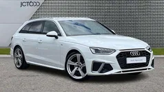 White Used 2022 Audi A4 S-Line Estate | £25,995 (Fair price)