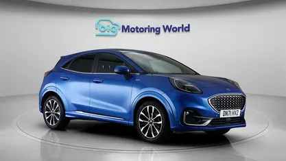 Blue Used 2022 Ford Puma ST-Line Hatchback | £17,000 (Fair price)