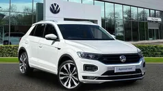 White Used 2019 VW T-Roc R-line SUV | £20,491 (Fair price)