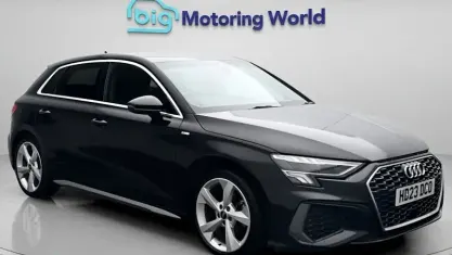 Used Audi A3 Sportback S-Line 150 HP (110 kW) 2023 Black Hatchback