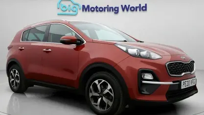 Used Kia Sportage 136 HP (100 kW) 2020 Red SUV