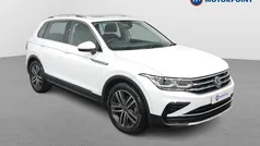 White Used 2022 VW Tiguan Elegance SUV | £24,849 (Fair price)