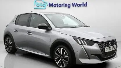 Used Peugeot e-208 GT 100 kW (136 HP) 2020 Grey Hatchback