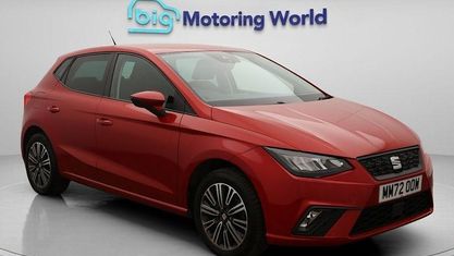 Używany Seat Ibiza SE 95 KM (69 kW) 2022 Czerwony Hatchback