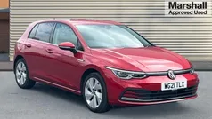 Red Used 2021 VW Golf VIII Style Hatchback | £18,618 (Fair price)