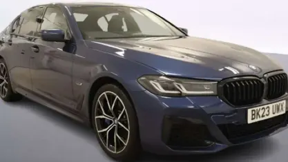 Used BMW 530e M Sport 292 HP (214 kW) 2023 Blue Sedan