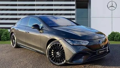 Grey Used 2024 Mercedes EQE350 AMG line Sedan | £46,288 (Good price)