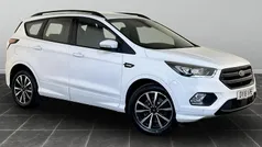 White Used 2018 Ford Kuga ST-Line SUV | £9,895 (Fair price)