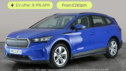 Blue Used 2023 Skoda Enyaq iV ecoSuite SUV | £16,582 (Fair price)