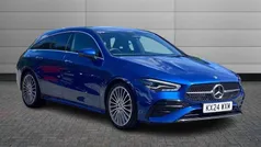 Blue Used 2024 Mercedes CLA220 Shooting Brake AMG Line Premium Estate | £29,110 (Fair price)