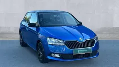 Race blue metallic black magic pearl effect Used 2019 Skoda Fabia Colour Edition Hatchback | £8,950 (Fair price)