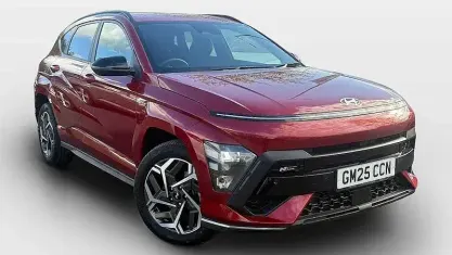 Used Hyundai Kona N Line 137 HP (100 kW) 2025 Red SUV