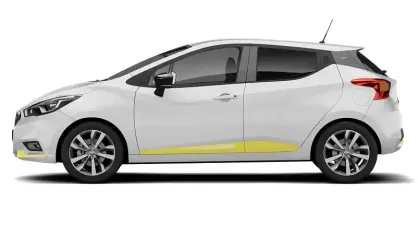 Used Nissan Micra Tekna 92 HP (67 kW) 2022 White Hatchback