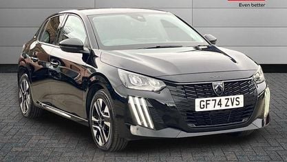 Used Peugeot 208 Allure 101 HP (74 kW) 2024 Black Hatchback