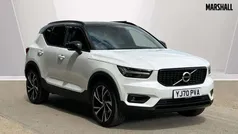 Premium metallic crystal white Used 2020 Volvo XC40 R-Design Pro SUV | £21,993 (Super price)