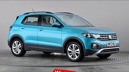 Turquoise Used 2022 VW T-Cross SE SUV | £13,697 (Fair price)