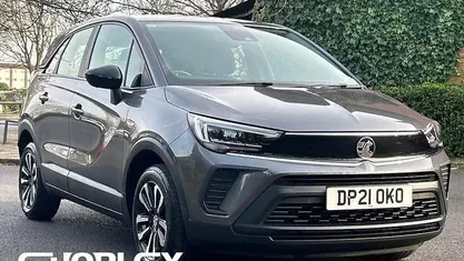 Used Vauxhall Crossland S 110 HP (80 kW) 2021 Grey SUV