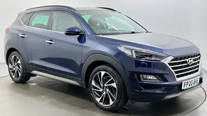 Used Hyundai Tucson Premium SE 177 HP (130 kW) 2020 Blue SUV