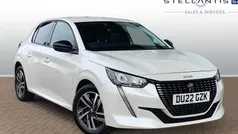 White Used 2022 Peugeot 208 Allure Premium Hatchback | £13,913 (Fair price)
