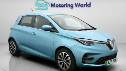 Used Renault Zoe GT-Line 100 kW (136 HP) 2021 Blue Hatchback