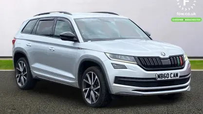 Used Skoda Kodiaq SportLine 179 HP (131 kW) 2018 Silver SUV
