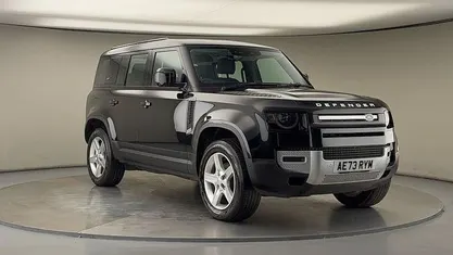 Santorini black Used 2023 Land Rover Defender SE SUV | £55,700 (Fair price)