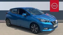 Blue Used 2017 Nissan Micra Acenta Hatchback | £7,696 (Fair price)