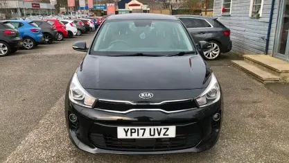 Second-hand Kia Rio 77 CP (56 kW) 2017 Negru Hatchback