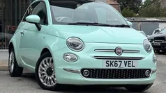 Green Used 2018 Fiat 500 Lounge Hatchback | £7,195 (Fair price)