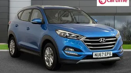 Used Hyundai Tucson SE 116 HP (85 kW) 2017 Blue SUV