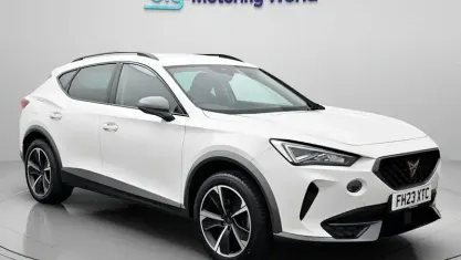 Used Cupra Formentor 204 HP (150 kW) 2023 White SUV