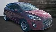 Red Used 2020 Ford Fiesta Titanium Hatchback | £10,599 (Fair price)