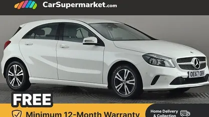 White Used 2018 Mercedes A160 Executive Hatchback | £11,497 (Fair price)