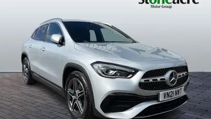 Used Mercedes GLA180 AMG Line Premium 136 HP (100 kW) 2021 Silver SUV