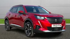Red Used 2021 Peugeot 2008 Allure Premium SUV | £11,295 (Good price)