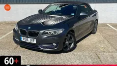 Grey Used 2015 BMW 220 Sport Line Cabriolet | £11,638 (Fair price)