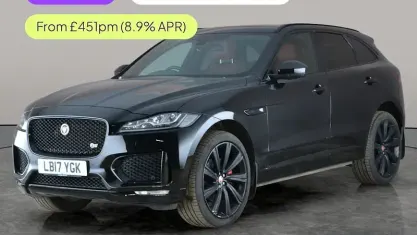 Used Jaguar F-Pace Supercharged 381 HP (280 kW) 2017 Black SUV