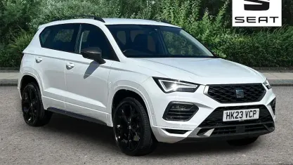 Used Seat Ateca Black Edition 150 HP (110 kW) 2023 White SUV