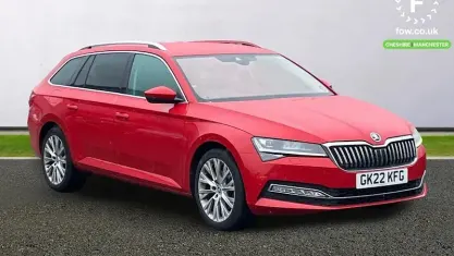 Gebraucht Skoda Superb SE L 150 PS (110 kW) 2022 Rot Kombi