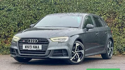 Grey Used 2019 Audi S3 Sportback Black Edition Hatchback | £19,490 (Fair price)