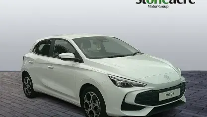 New MG MG3 SE 116 HP (85 kW) 2026 White Hatchback