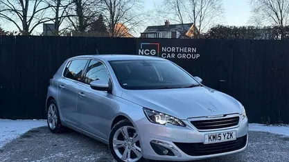 Silver Used 2015 Peugeot 308 Allure Hatchback | £6,895 (Fair price)