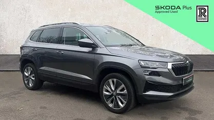 Used Skoda Karoq SE L 150 HP (110 kW) 2024 Graphite grey metallic SUV